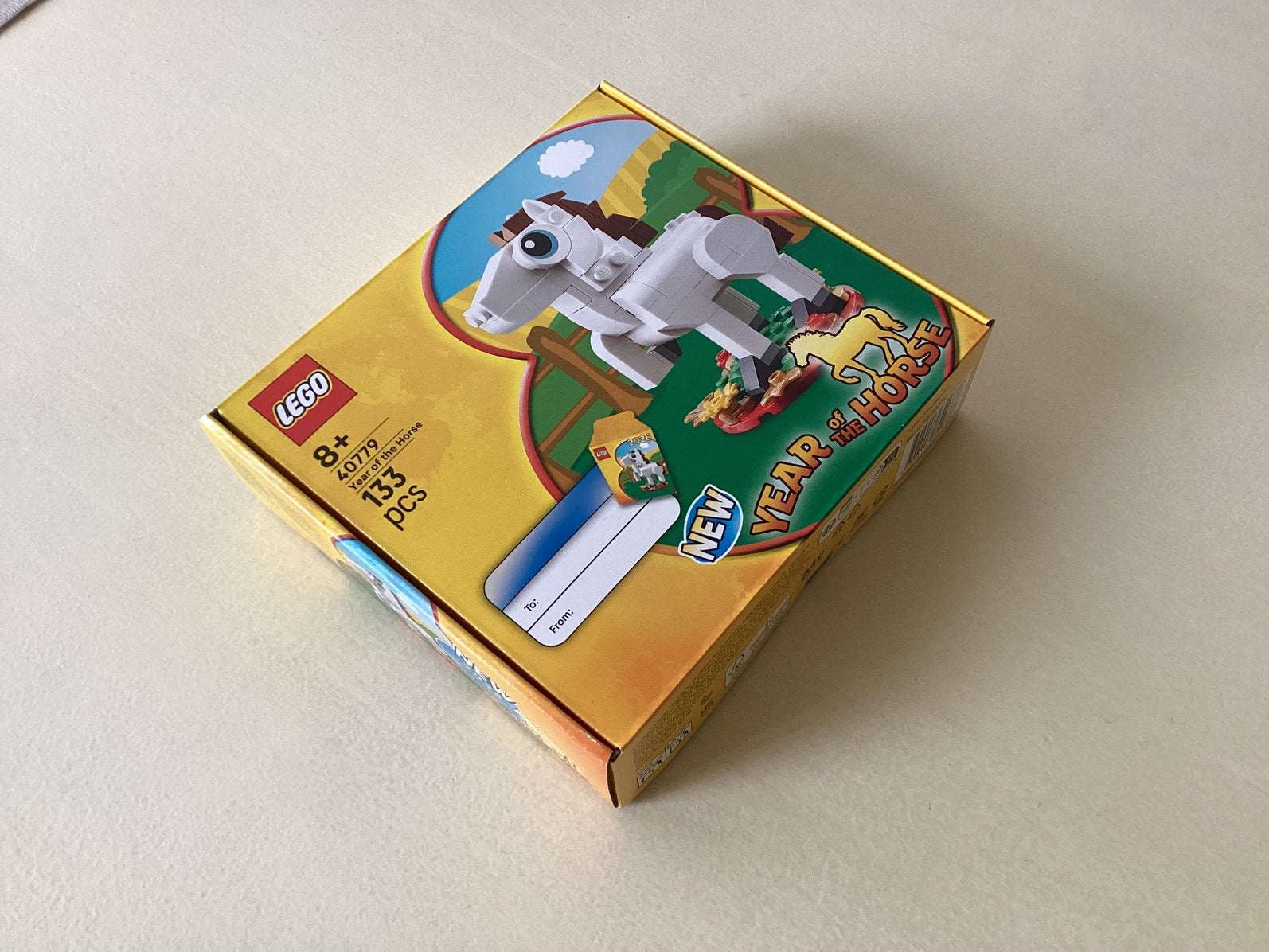 LEGO 40779 New Year of the horse, Ophalen of Verzenden, Zo goed als nieuw