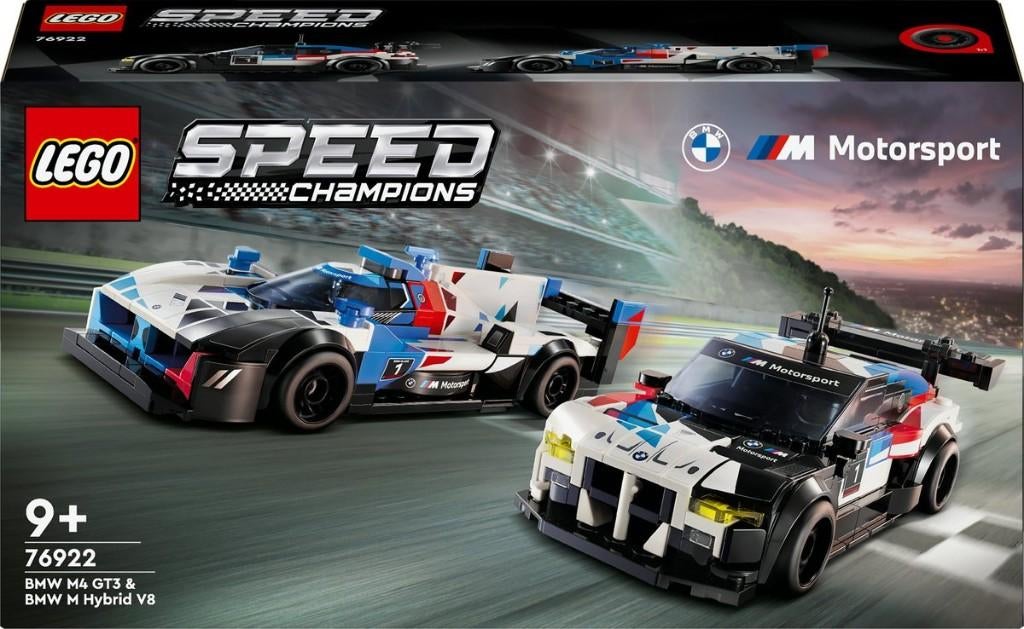Lego Speed Champion 76922 BMW M4 GT3 & BMW M Hybrid V8 NIEUW, Lego, Lego, Nieuw, Ophalen of Verzenden