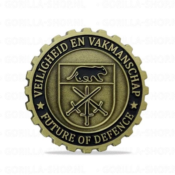 VEVA coin, Verzamelen, Militaria | Algemeen, Landmacht, Kunstobject, Nederland, Ophalen of Verzenden