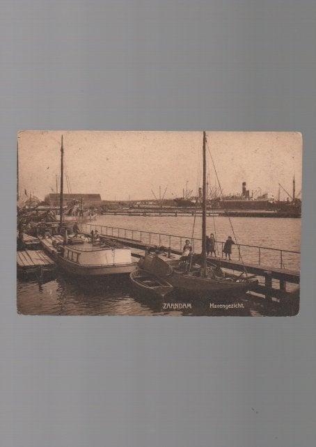 Zaandam De Haven de Remming achter  Hoogendijk Uitg Sombeek, Ophalen of Verzenden, Voor 1920, Noord-Holland