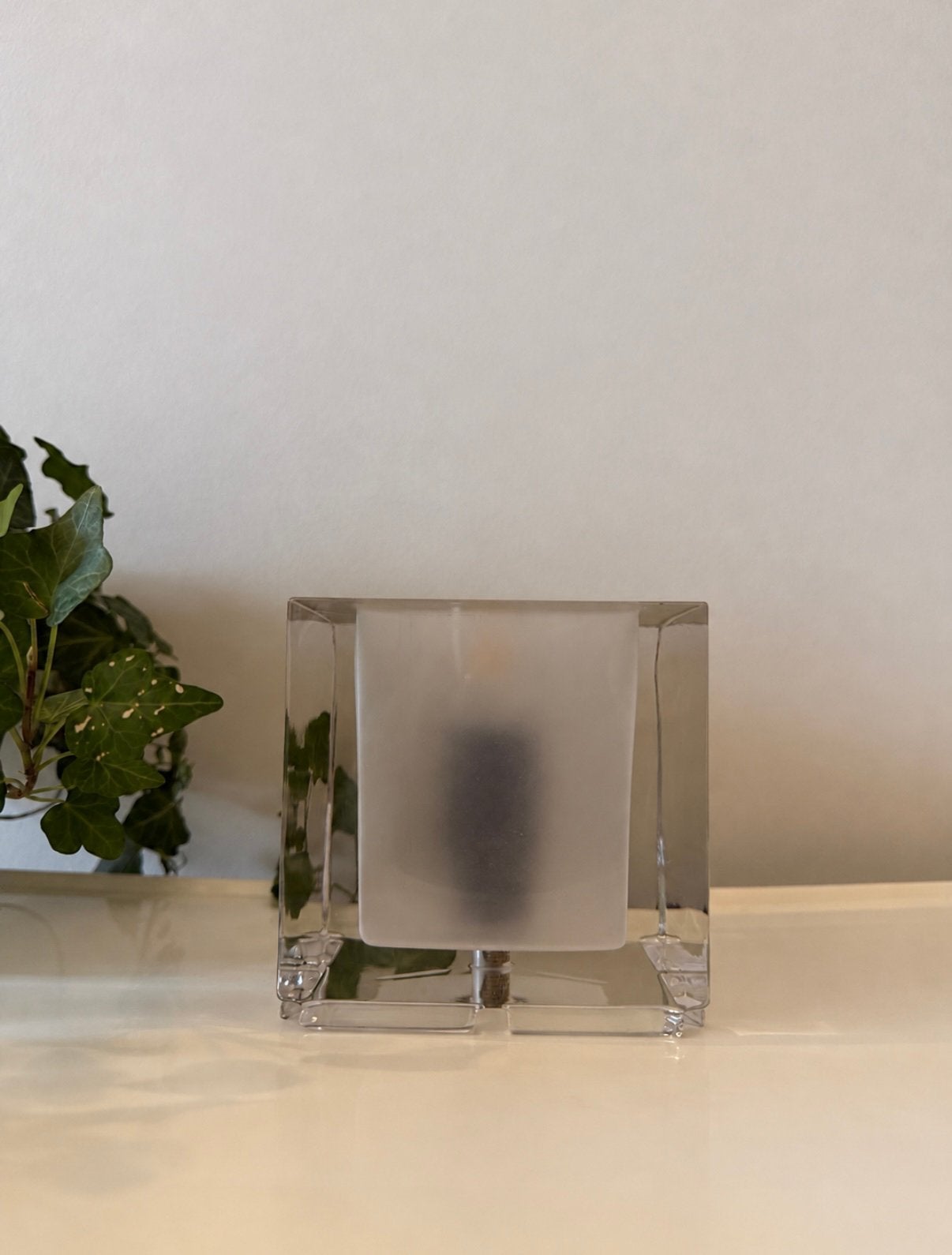 Nachtmann Ice Cube tafellamp jaren 70, Antiek en Kunst, Ophalen of Verzenden