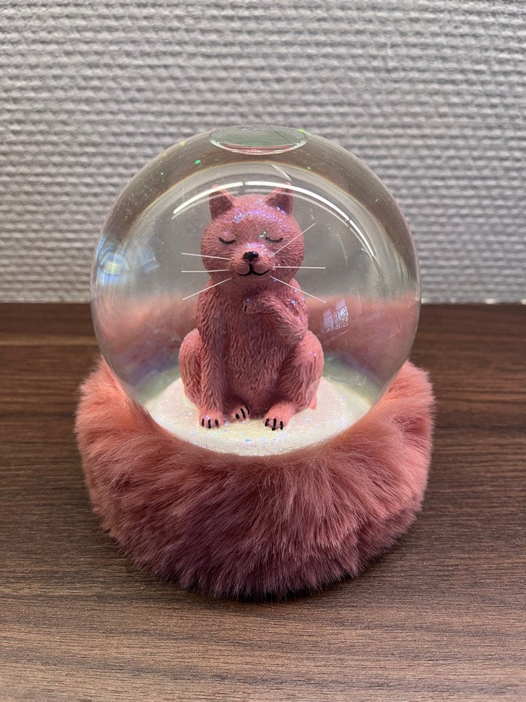 Grote schudbol poes met bont van de Hema, Ophalen, Zo goed als nieuw, Dier