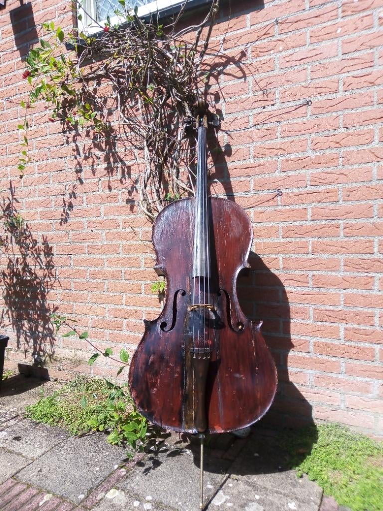 Zeer oude cello, Ophalen of Verzenden, Gebruikt