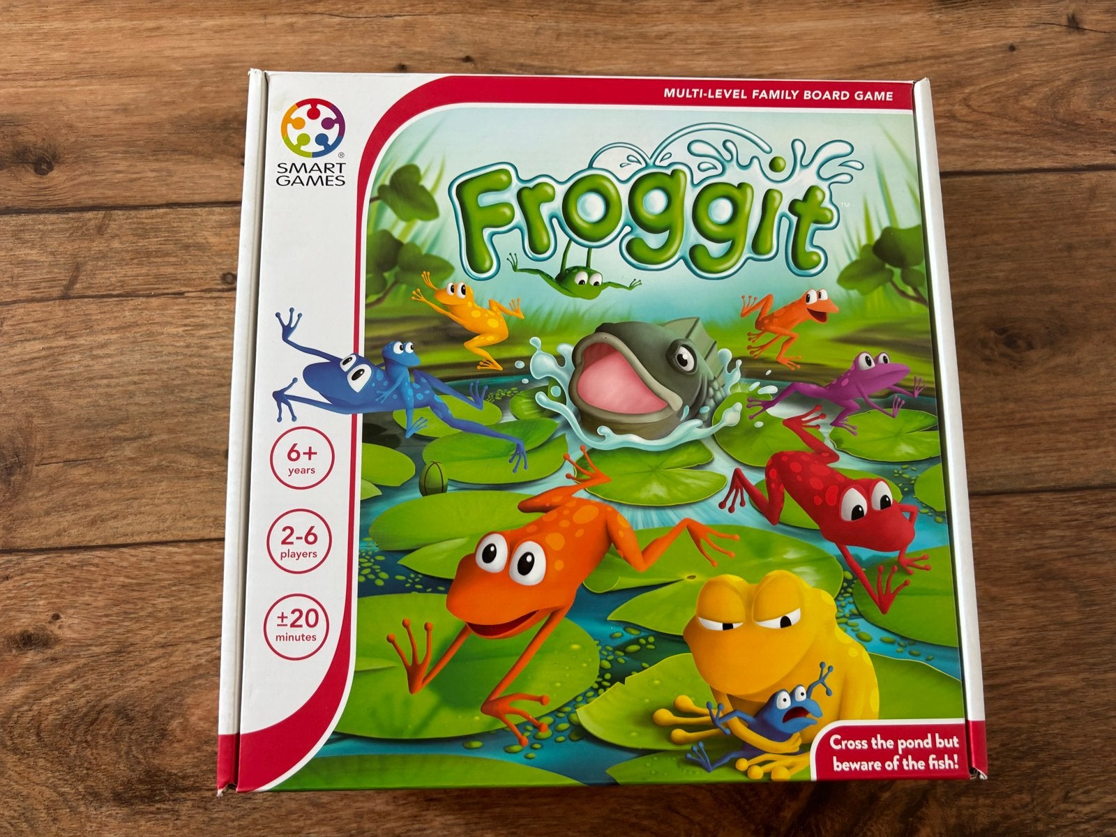 Froggit: Multi-level familie bordspel van Smart Games, Drie of vier spelers, Ophalen, Zo goed als nieuw