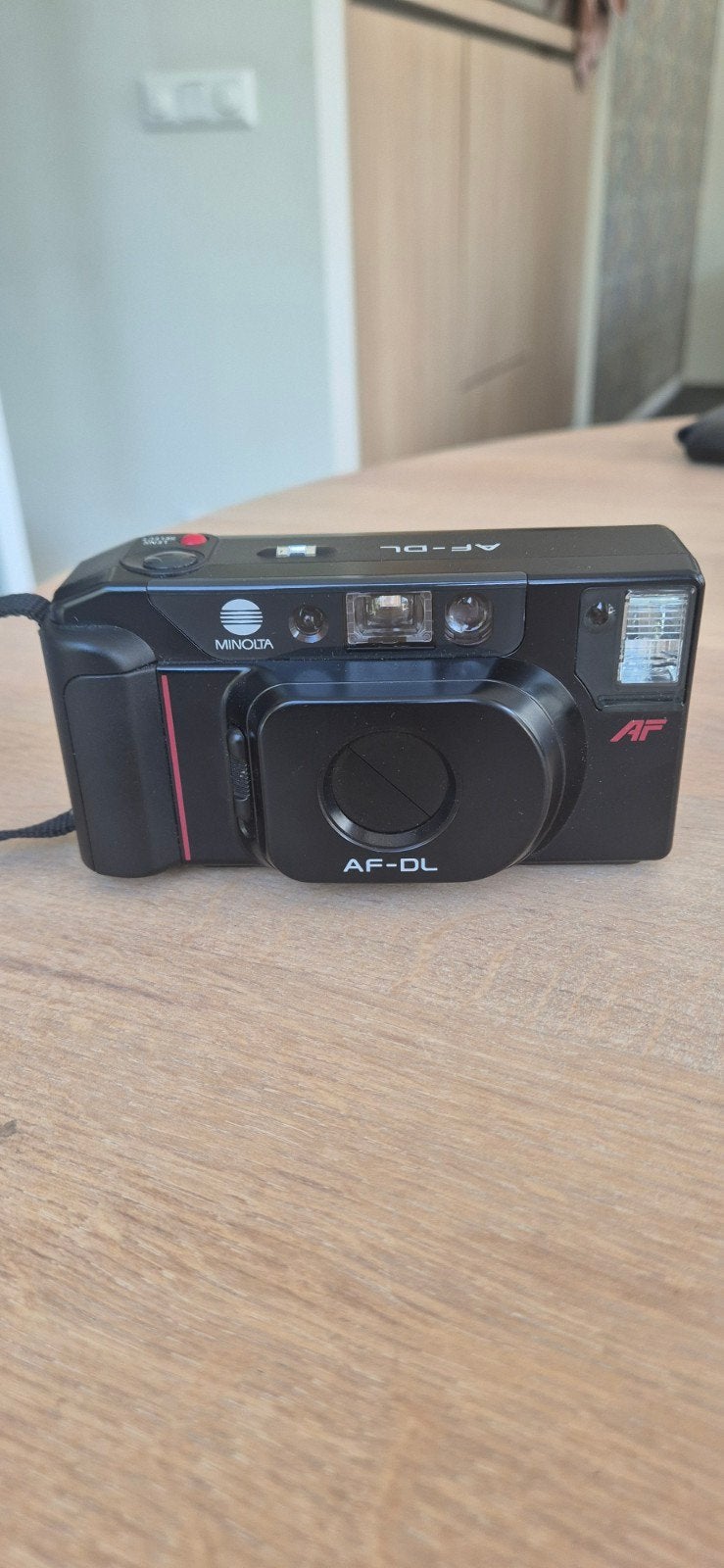 Minolta AF-DL Compact Camera met Dubbele Lens, Ophalen of Verzenden, Gebruikt, Compact, Minolta
