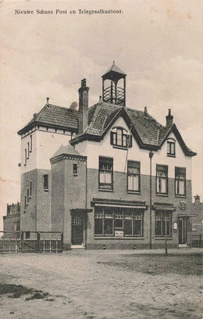 Nieuweschans Postkantoor B3339, Ophalen, Voor 1920, Gelopen, Groningen