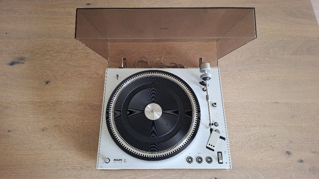 Philips GA212 Platenspeler, Audio, Tv en Foto, Platenspelers, Philips, Gebruikt, Pitch-regelaar, Ophalen of Verzenden