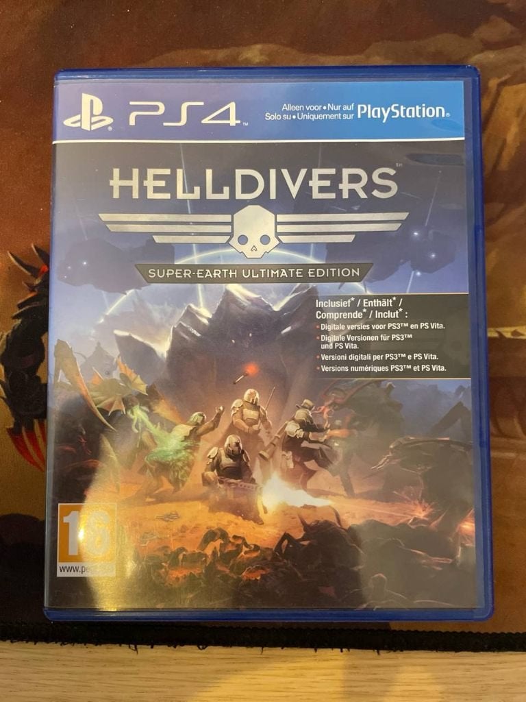 Helldivers Super-Earth Ultimate Edition (PS4) – Nieuwstaat!, Spelcomputers en Games, 3 spelers of meer, Ophalen of Verzenden, Zo goed als nieuw