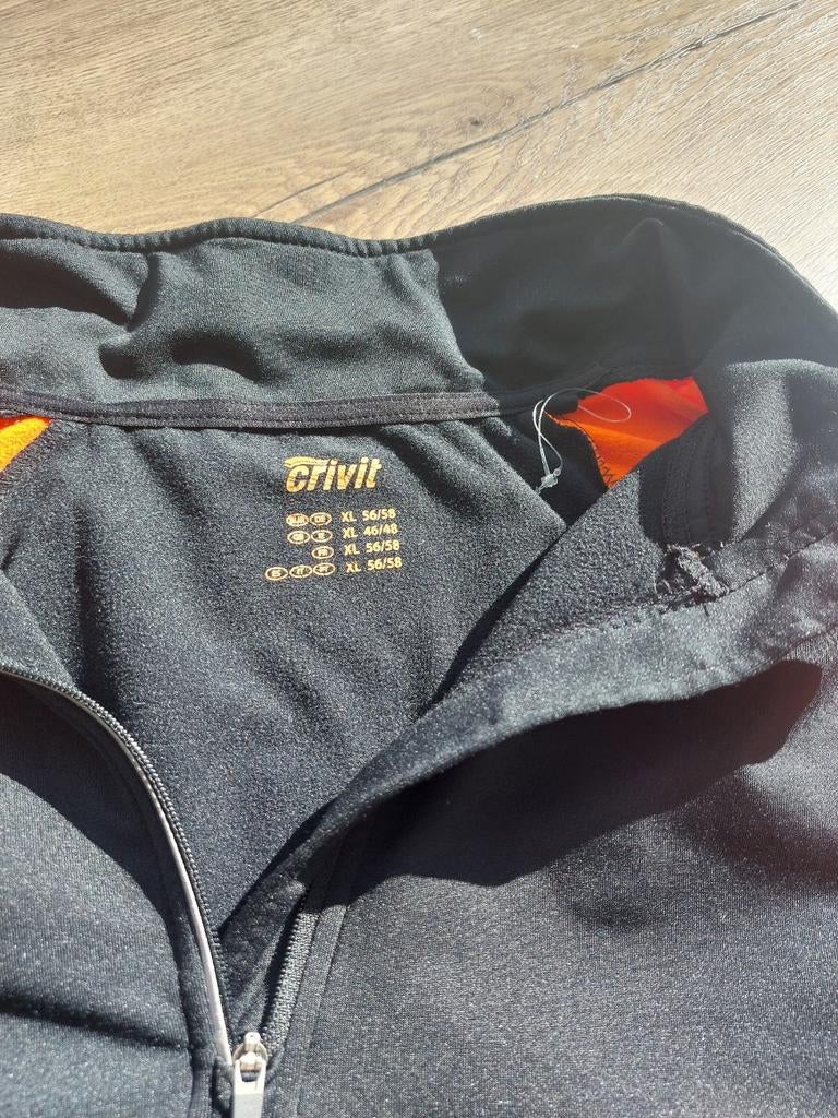 Sport shirt en jas, Ophalen of Verzenden, Zo goed als nieuw, Maat 56/58 (XL), Blauw