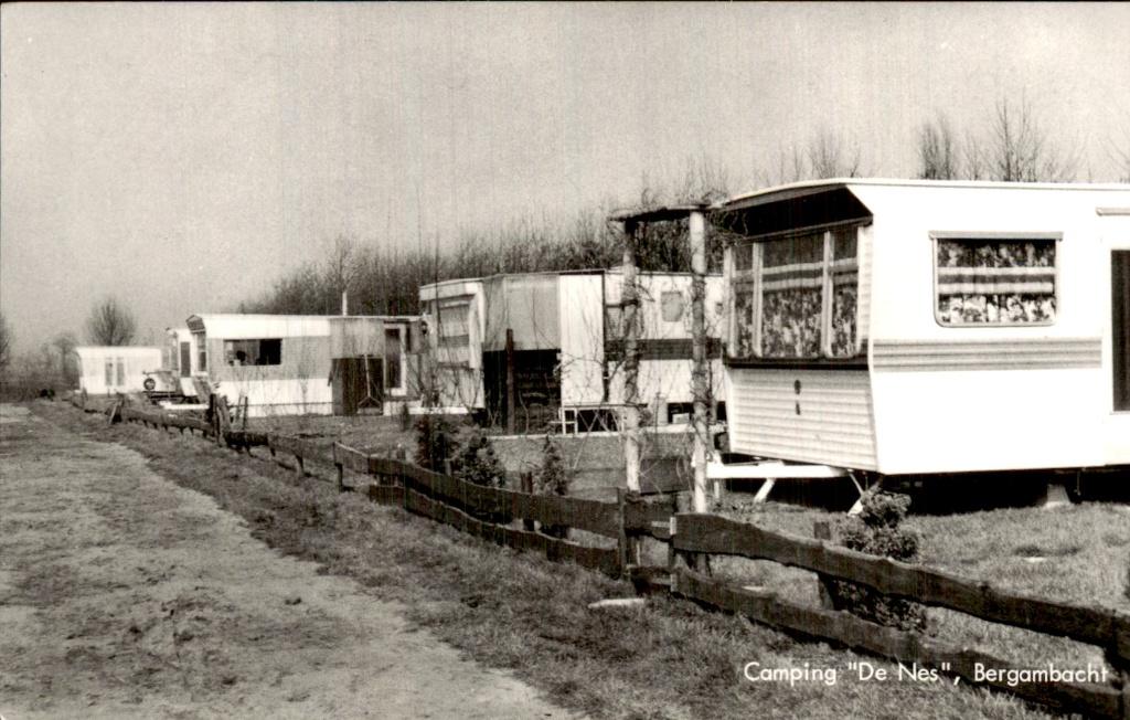 Bergambacht - Camping - De Nes, Ophalen of Verzenden, 1960 tot 1980, Ongelopen, Zuid-Holland