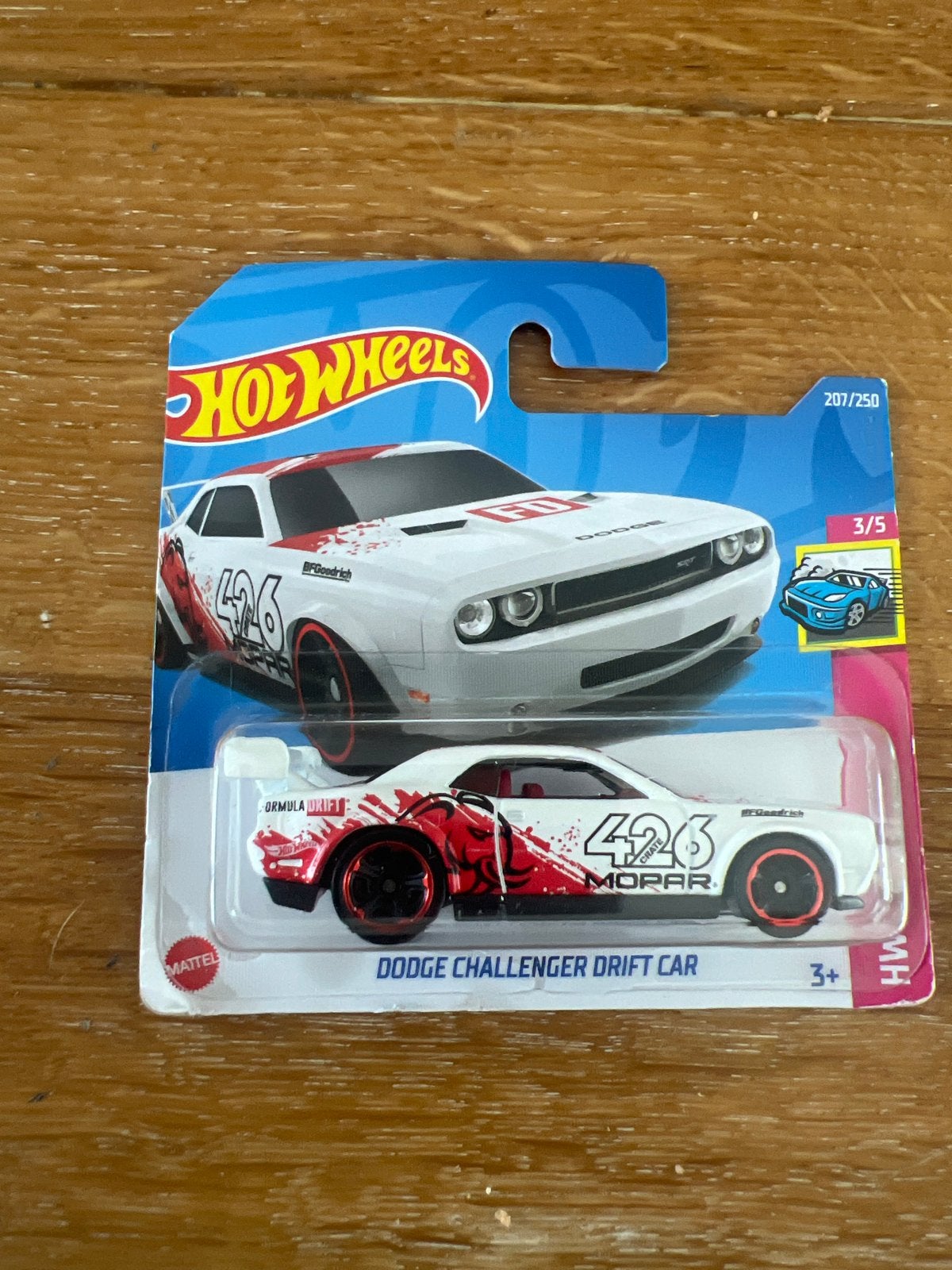 Hot Wheels Dodge Challenger Drift Car - Nieuw in verpakking, Ophalen of Verzenden, Nieuw, Auto, Overige merken