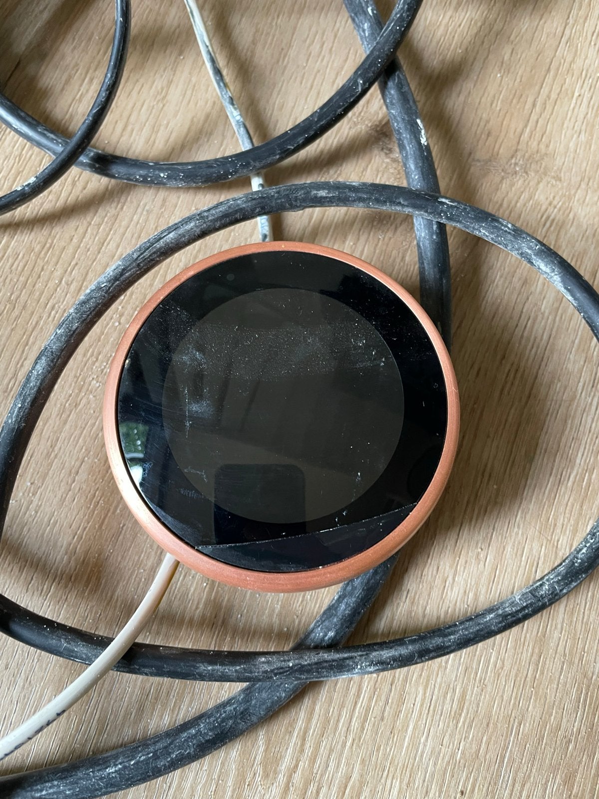 Nest thermostaat met aansluitset vloerverwarming, Doe-het-zelf en Verbouw, Thermostaat, Gebruikt, Minder dan 30 cm, Minder dan 60 cm