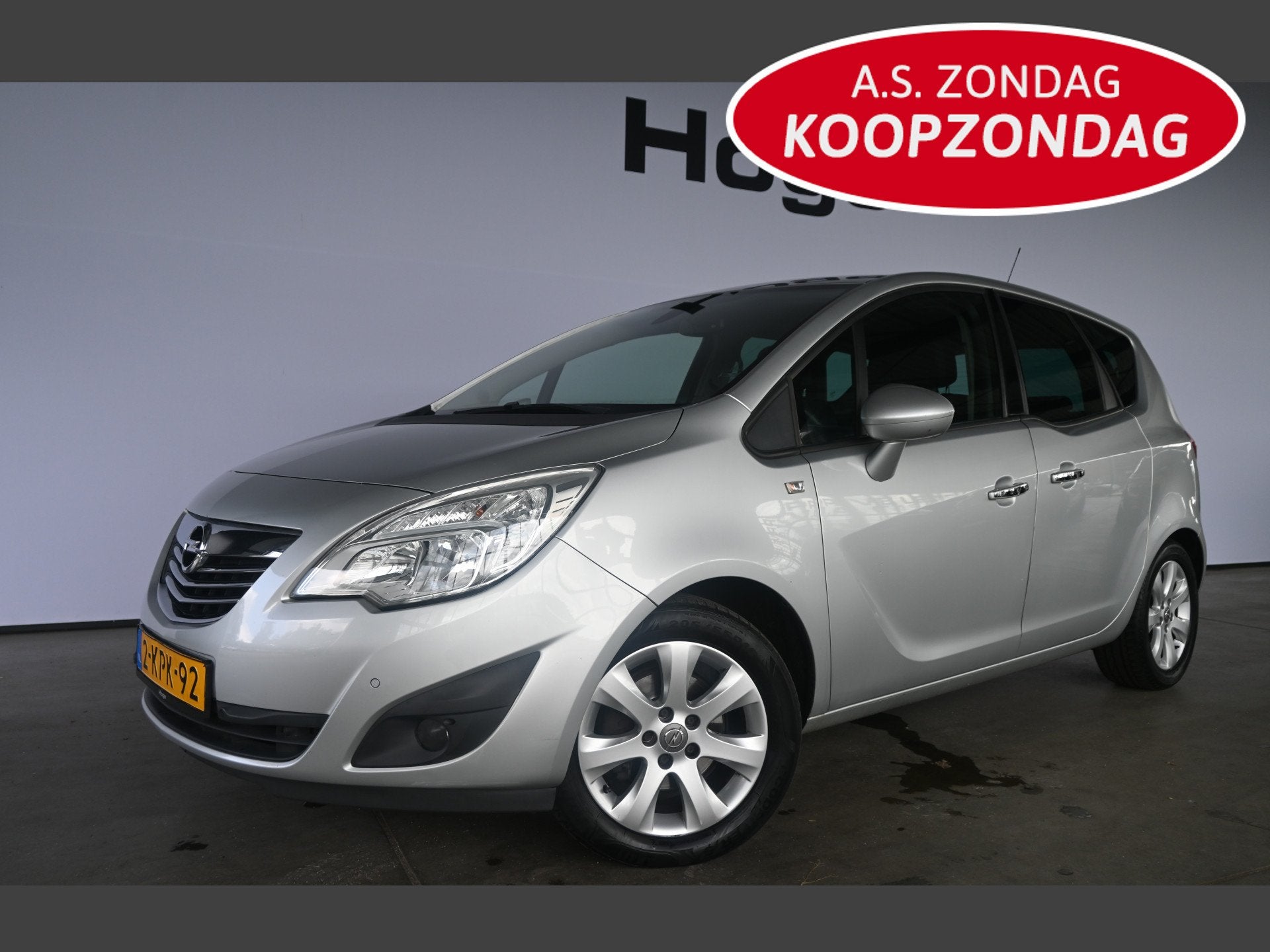 Opel Meriva 1.4 Turbo Cosmo Airco Cruise Control Trekhaak Ri, Auto's, Voorwielaandrijving, Euro 5, Stof, Gebruikt
