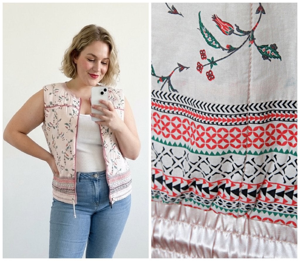 Revelation - prachtig vest met rits roze - maat XL, Verzenden, Maat 46/48 (XL) of groter, Zo goed als nieuw, Revelation