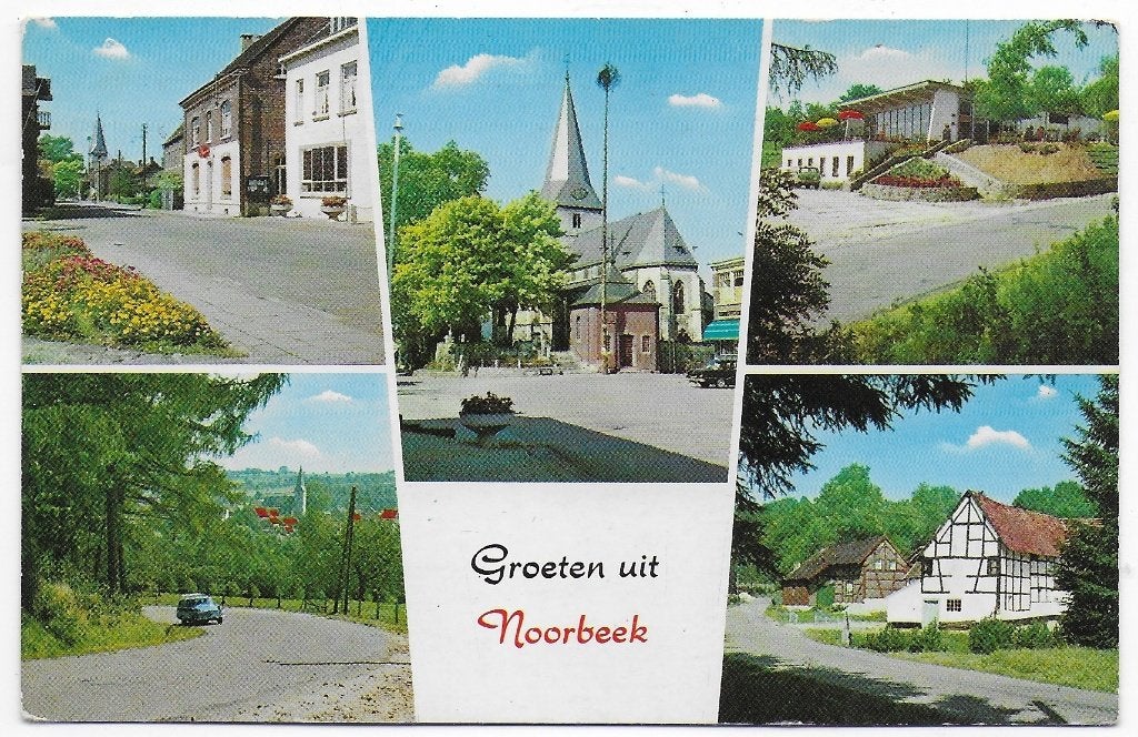 Noorbeek Oude Gelopen Ansichtkaart (B5367 ), Ophalen of Verzenden, 1980 tot heden, Gelopen