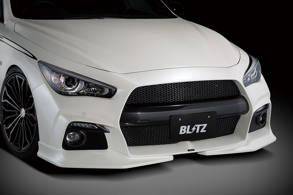 Blitz Aero Speed voorbumper Infiniti Q50 Nissan Skyline RV37, Ophalen of Verzenden