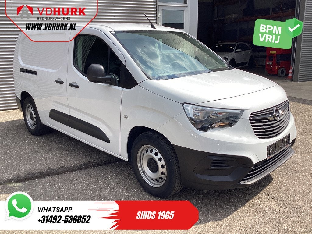 Opel Combo Electric 135 pk 50kWh 285 km WLTP L2 Snellader/ C, Auto's, Bestelauto's, Gebruikt, 1634 kg, Wit, Opel