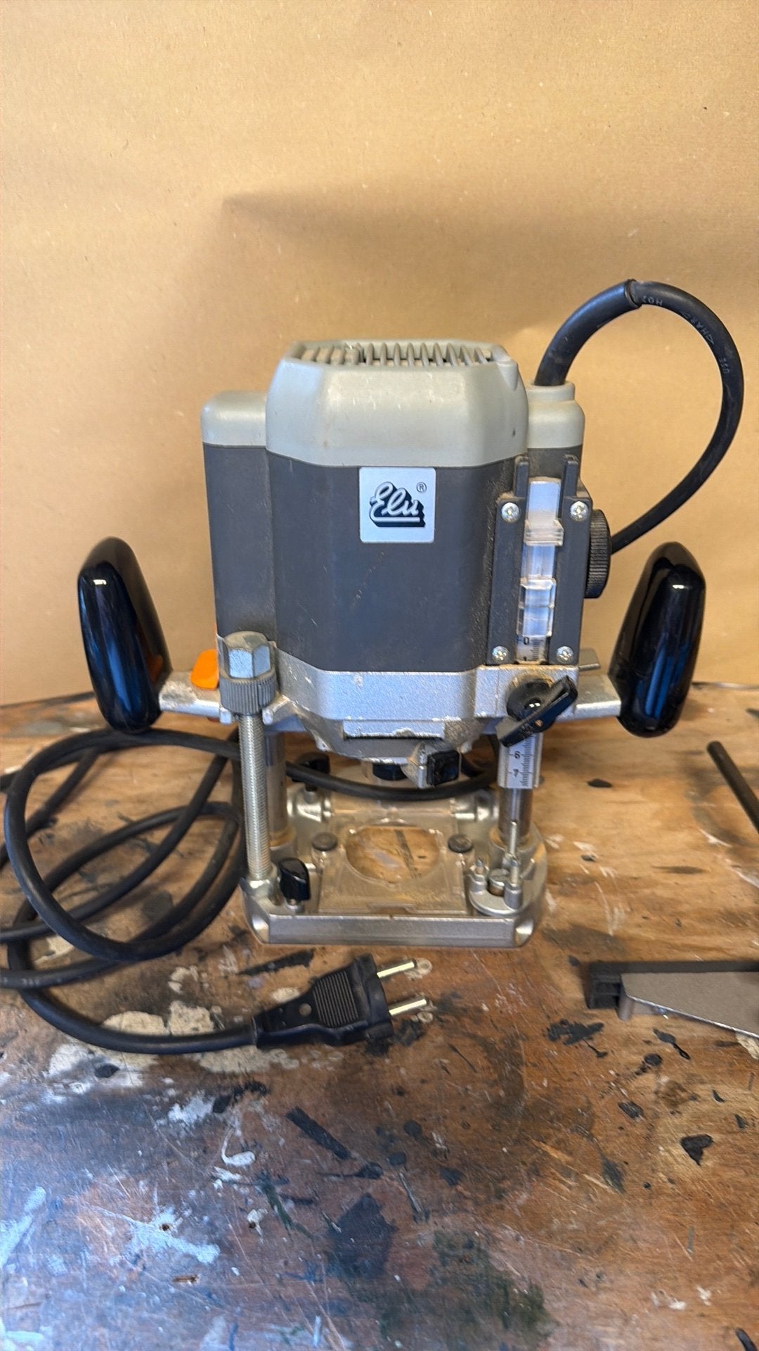 Elu bovenfreesmachine, Ophalen of Verzenden, Gebruikt, Elektrisch, Bovenfrees