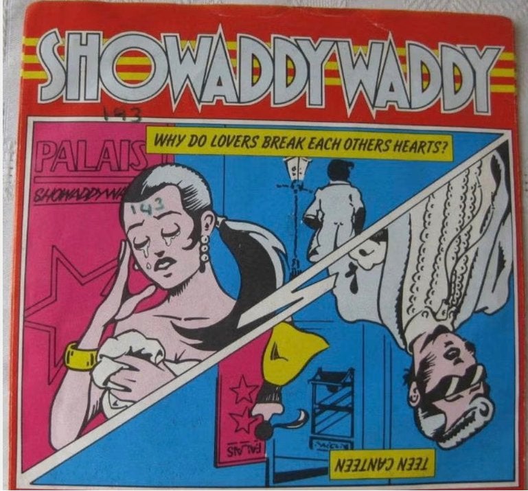 Vinyl Singeltje Showaddy Waddy 1980, Ophalen of Verzenden, Zo goed als nieuw, Pop