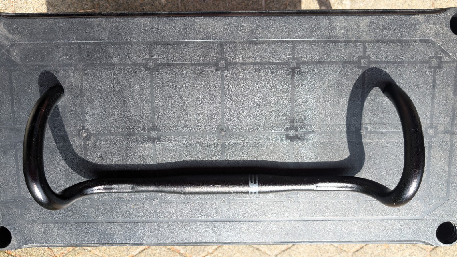 Cube gravel stuur 46cm, Stuur, Ophalen of Verzenden, Zo goed als nieuw, Aluminium
