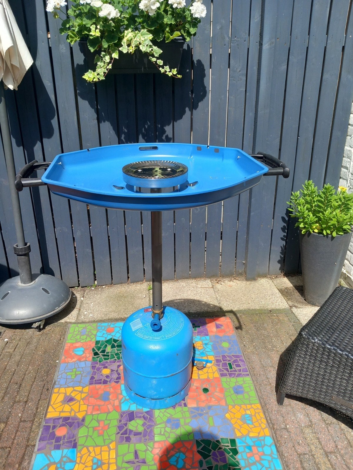 Campingaz Skotllebraai, Ophalen, Zo goed als nieuw