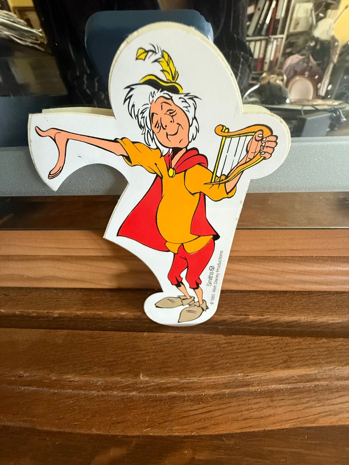 Vintage Disney Willie de Reus (Mickey en de Bonenstaak) figu, Ophalen of Verzenden, Zo goed als nieuw, Strip of Tekenfilm