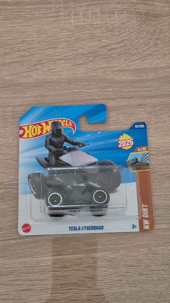 Hot Wheels Tesla Cyberquad 2025 HW Dirt 82/250, Ophalen of Verzenden, Nieuw