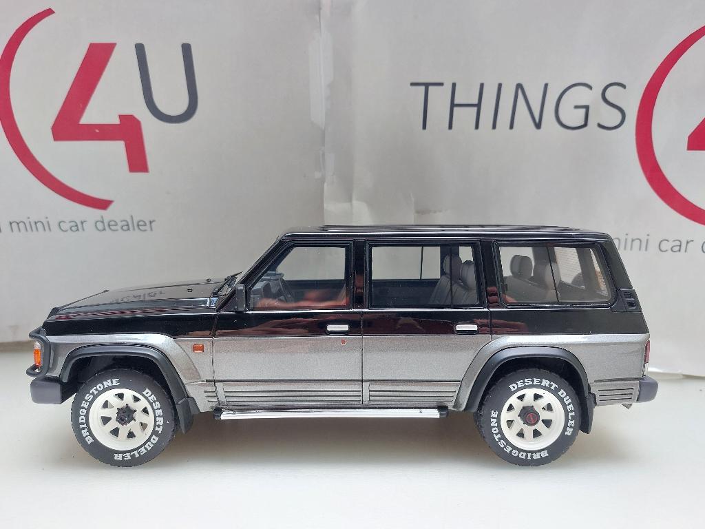 Ottomobile 1:18 Nissan Patrol GR (Y60) in grafiet grijs, Ophalen of Verzenden, Zo goed als nieuw, Auto, OttOMobile