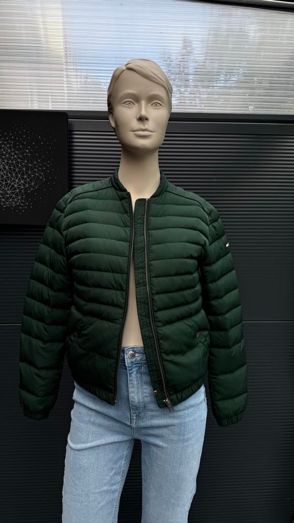 Tommy Hilfiger Groen Gewatteerd jack, Kleding | Dames, Jassen | Zomer, Nieuw, Maat 34 (XS) of kleiner, Groen, Ophalen of Verzenden