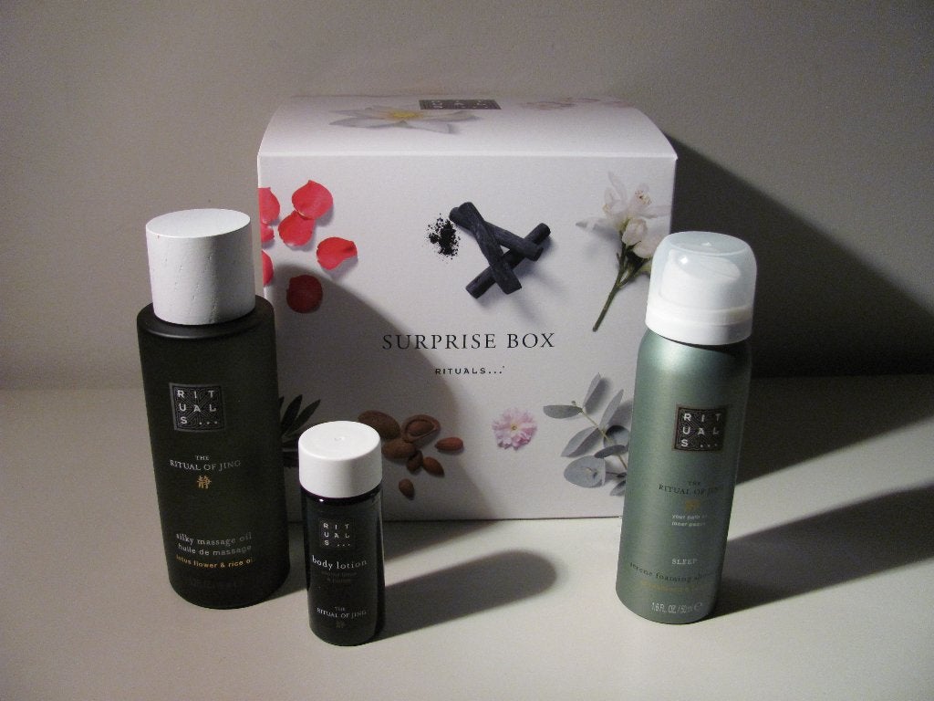 Rituals : Ritual Of Jing Massage Olie + Foam + Body Lotion, Ophalen of Verzenden, Nieuw, Bodylotion, Crème of Olie