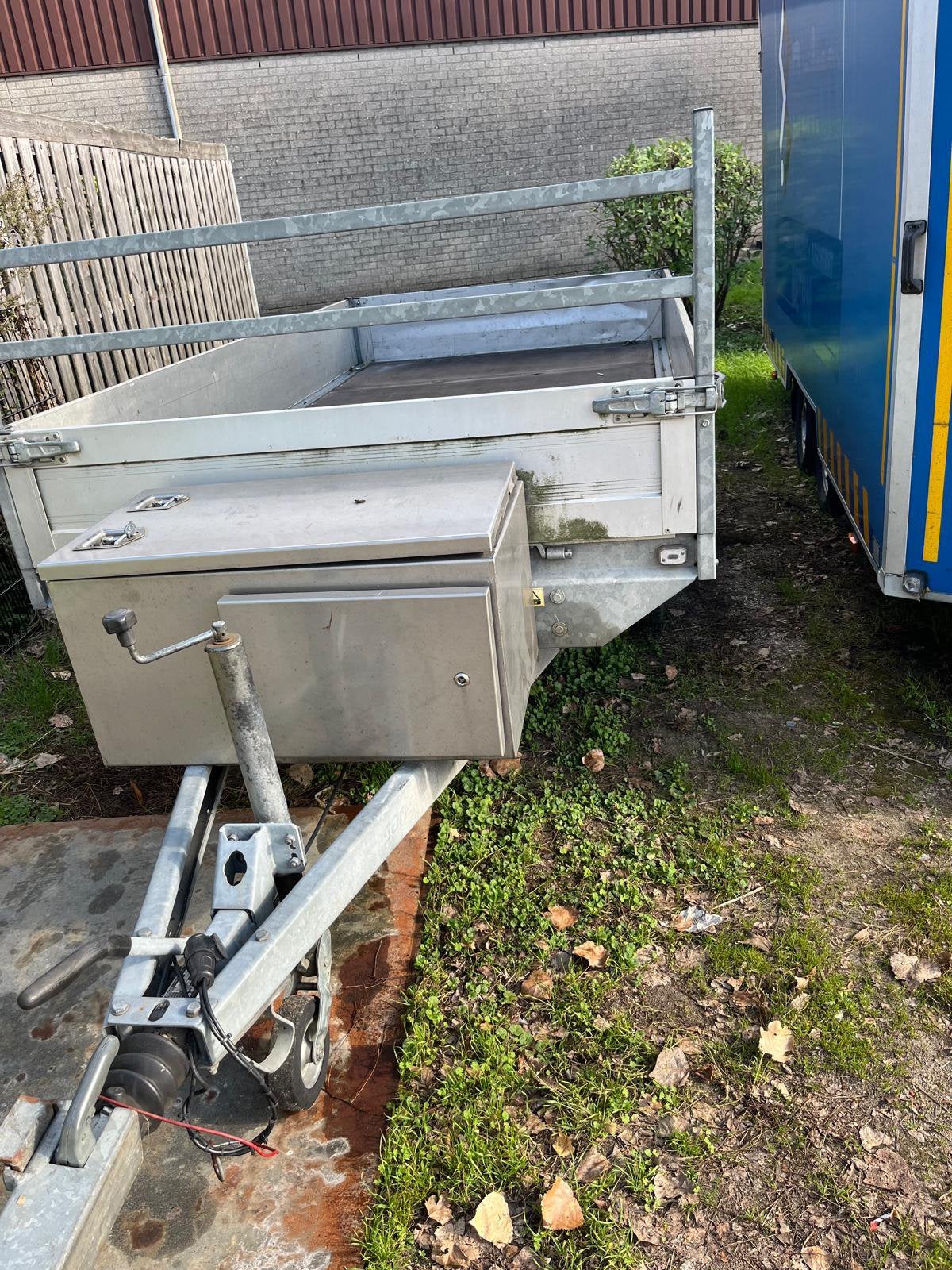 Mooie Plateau aanhanger voor weinig !!!, Auto diversen, Ophalen of Verzenden, Zo goed als nieuw