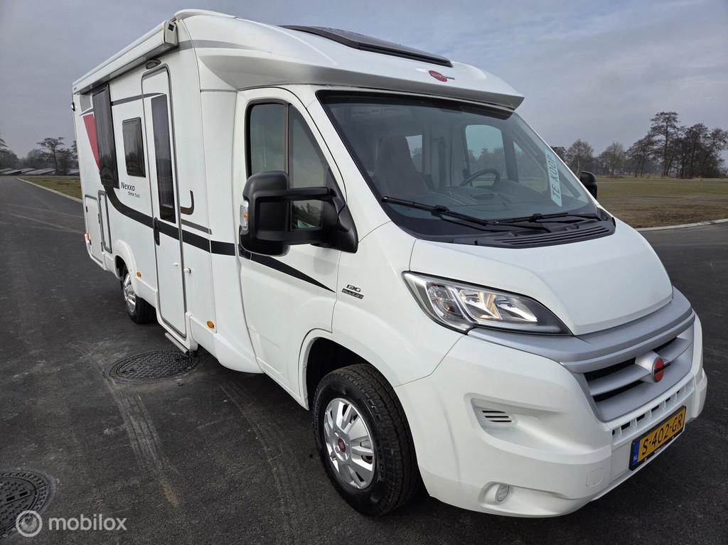 Bürstner Nexxo T665 Queensbed Cruise-131PK-Euro5-Solar, TV, Luifel, 6 tot 7 meter, Bedrijf