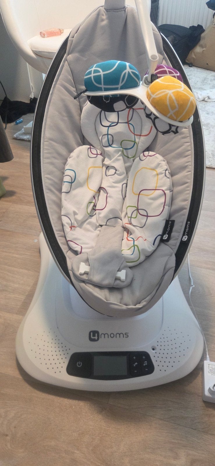 4moms MamaRoo met verkleiner - Zo goed als nieuw, Schommelstoel, Verstelbaar, Zo goed als nieuw, Ophalen