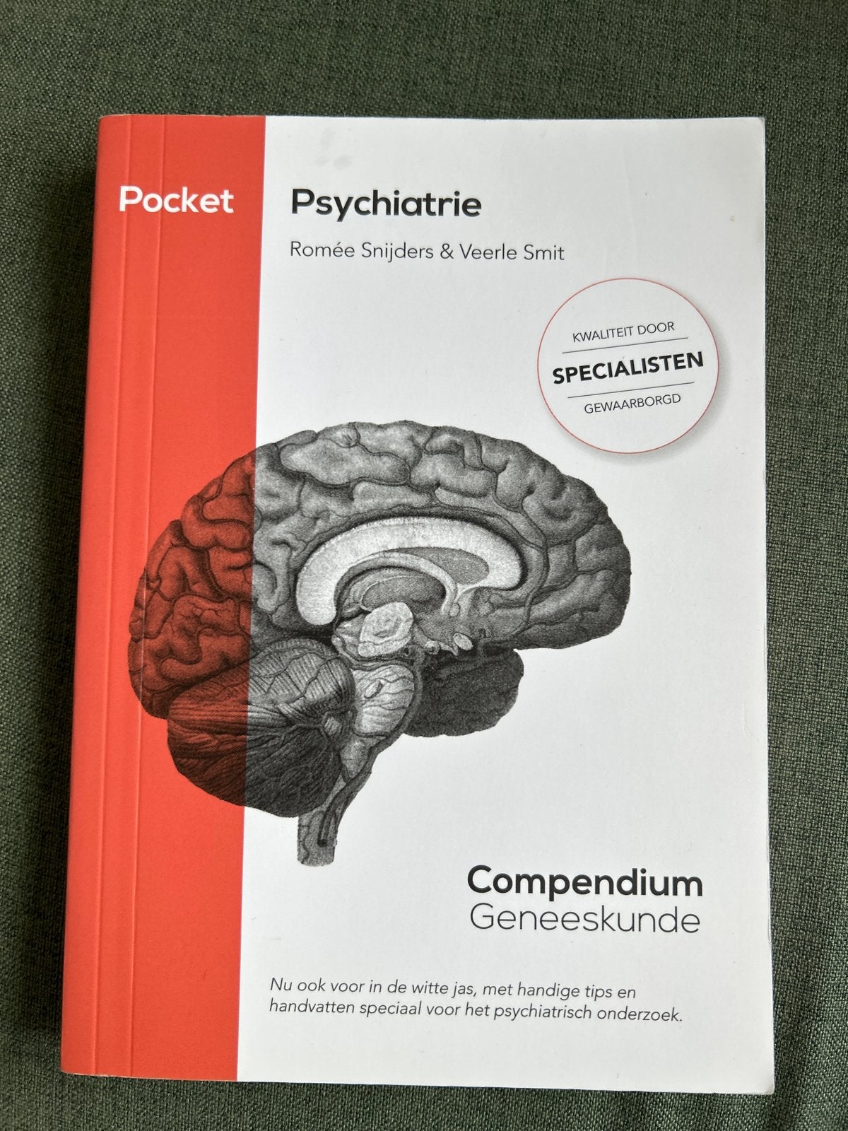 Compendium Pocket Psychiatrie, Ophalen of Verzenden, Gamma, Zo goed als nieuw, WO