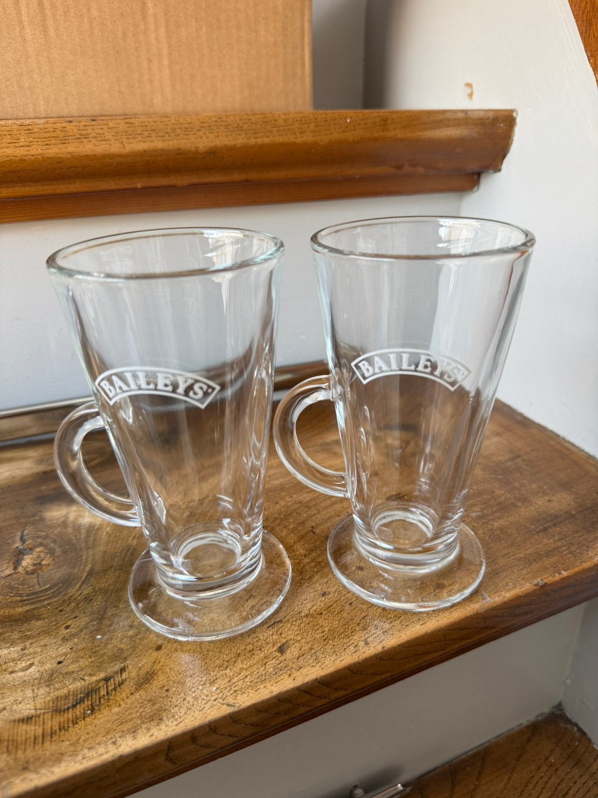 2x Baileys longdrink glas, Verzamelen, Glas en Borrelglaasjes, Ophalen of Verzenden, Zo goed als nieuw, Borrel- of Shotglas