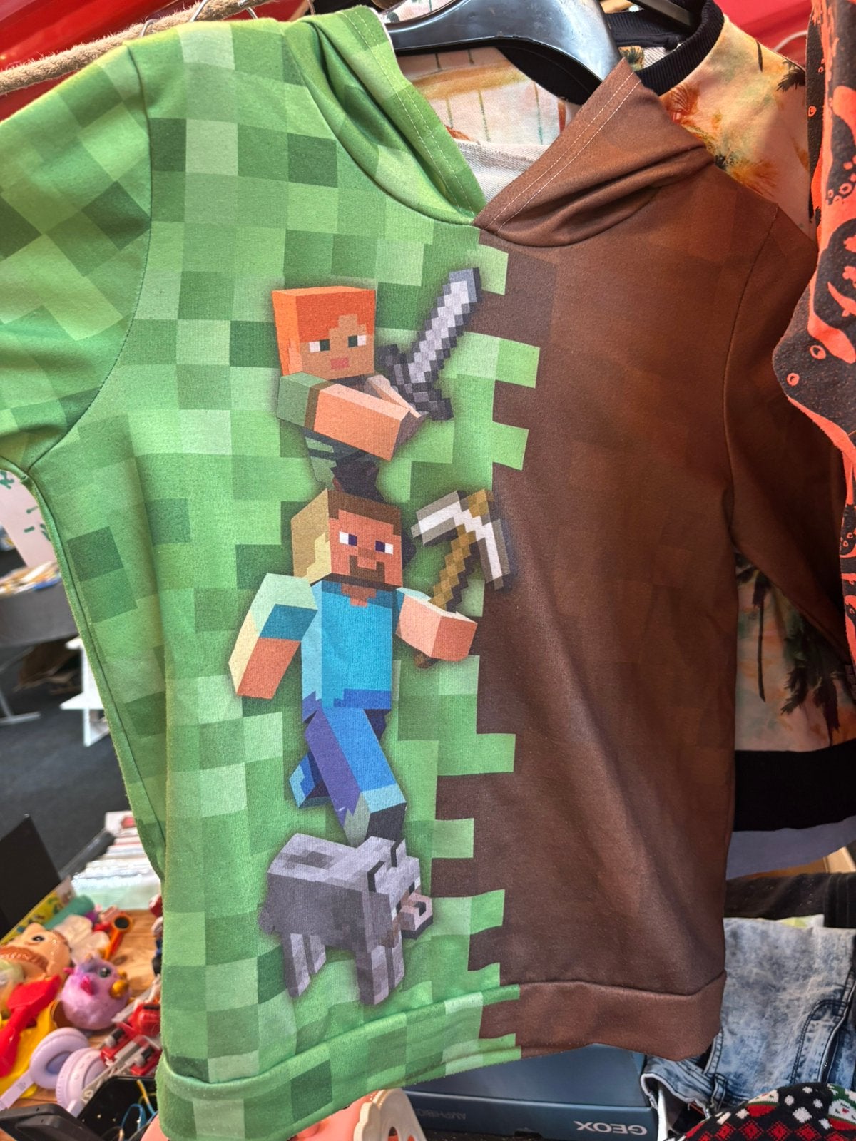 Zomer trui mindcraft, Ophalen of Verzenden, Zo goed als nieuw, Meisje