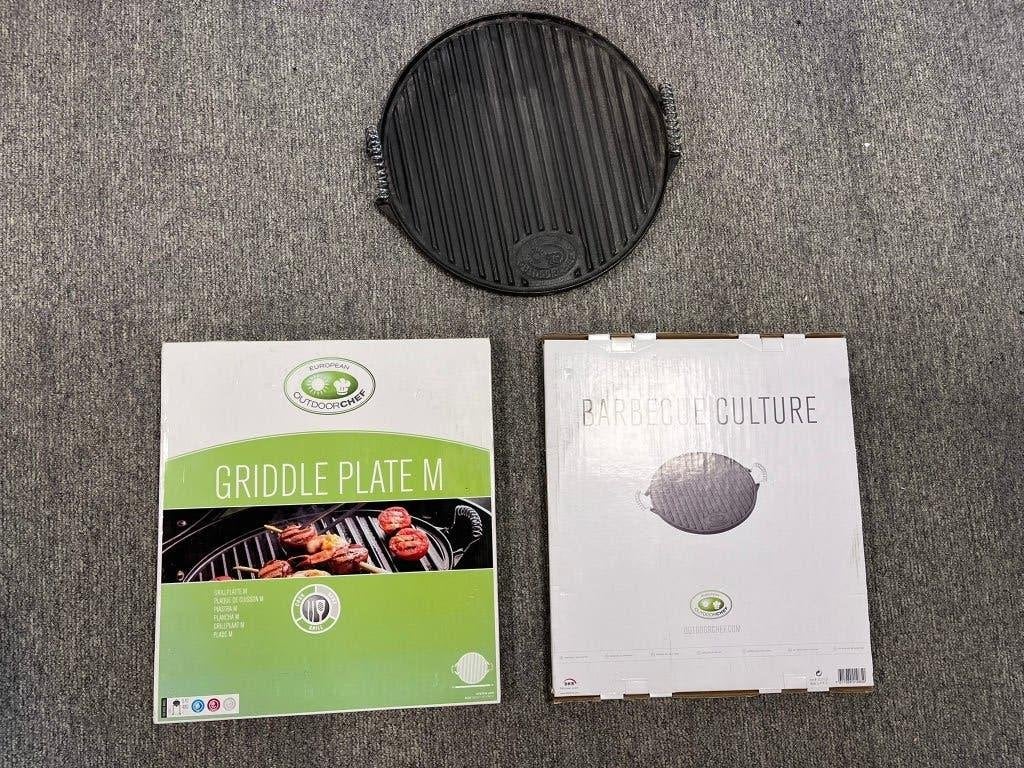 Griddle plate M, barbecue accessoire plaat, Ophalen of Verzenden, Nieuw, Outdoor Chef