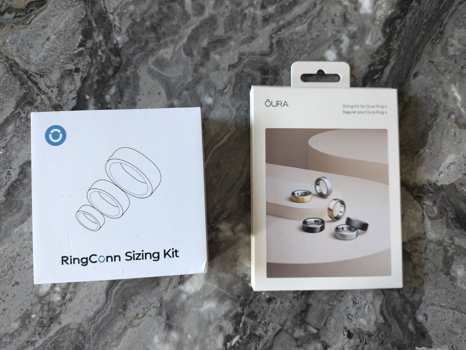 RingConn en Oura Ring 4 Sizing Kits - Maatbepaling, Sieraden, Tassen en Uiterlijk, Ringen, Kunststof, Zwart, Ophalen of Verzenden