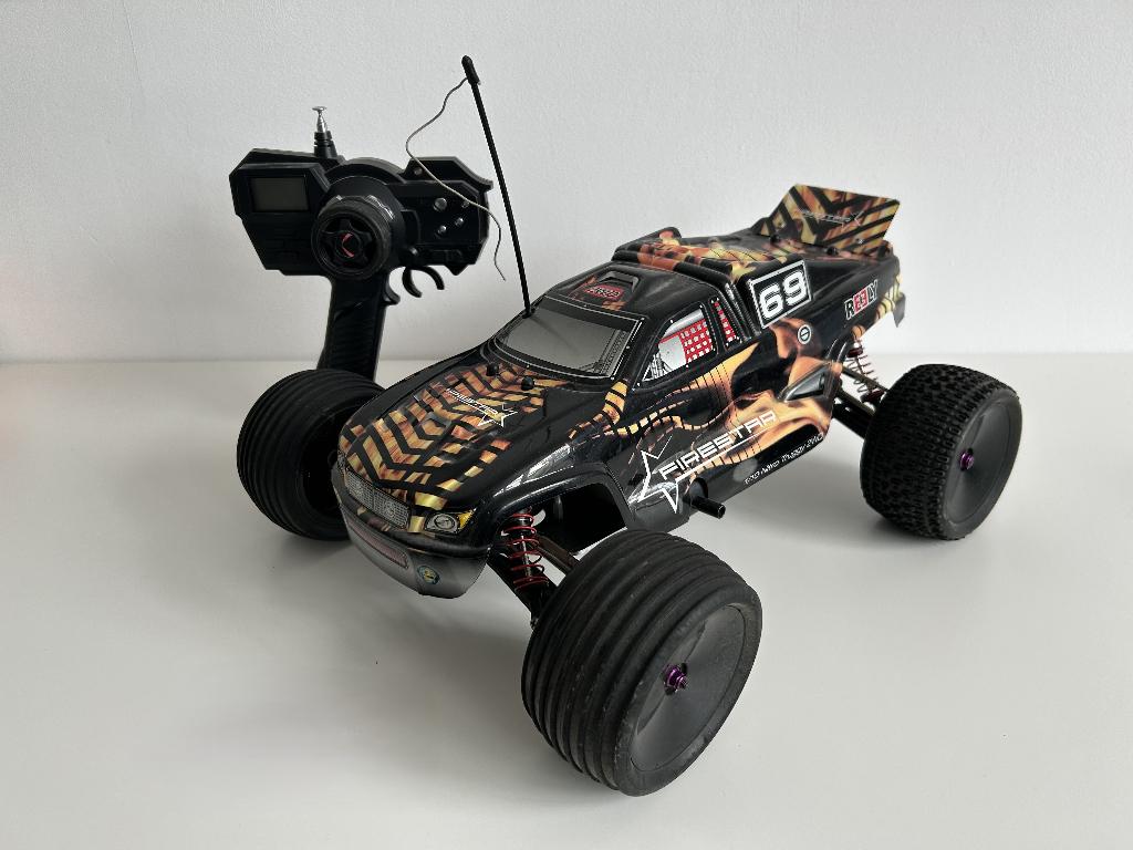 Reely GP Fire star nitro buggy 1/10 rc auto, Ophalen of Verzenden, Gebruikt, Nitro, Auto offroad