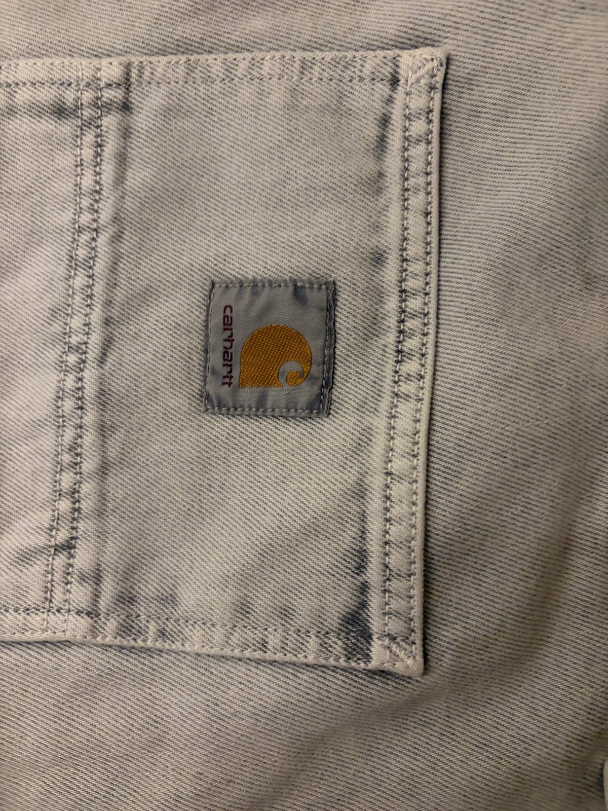 Carhartt Double Knee Pant - Lichtgrijs - W36 L32, Ophalen of Verzenden, Zo goed als nieuw, Grijs, W36 - W38 (confectie 52/54)