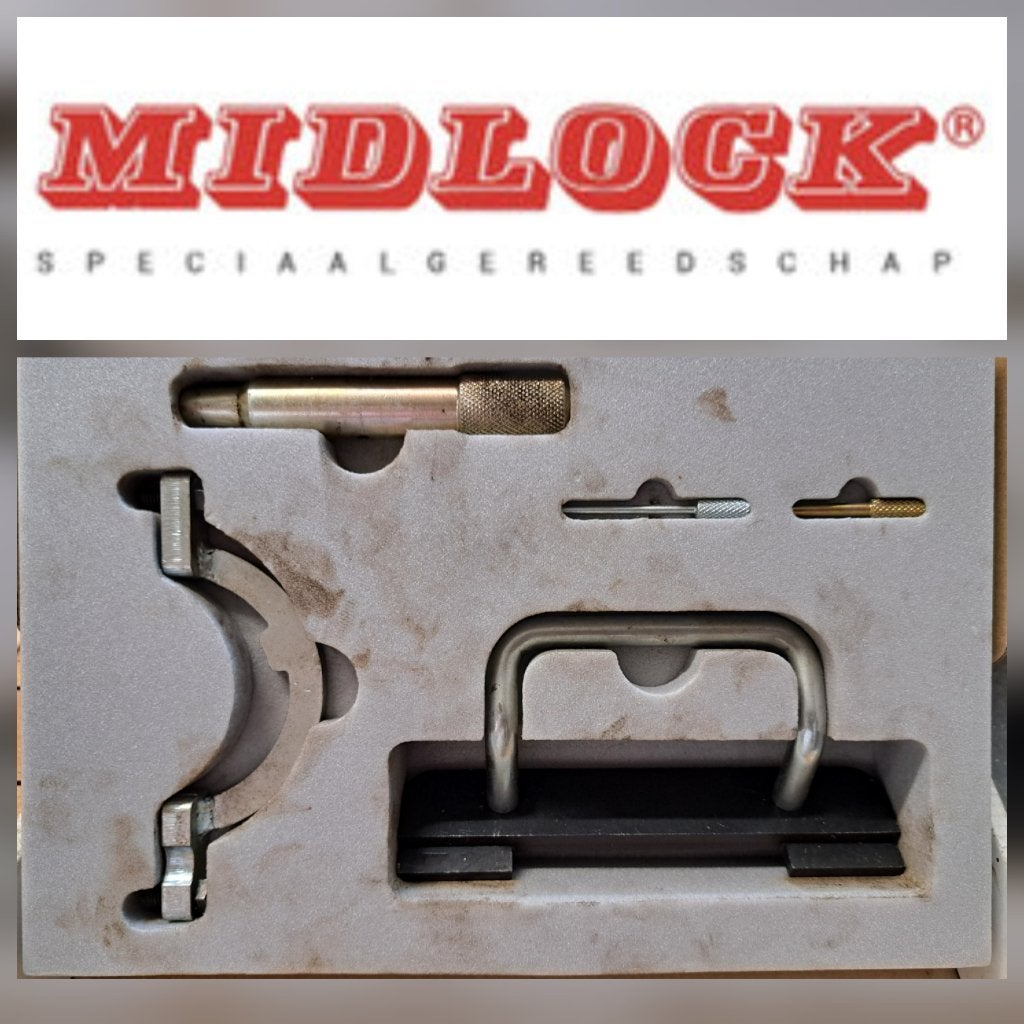 Midlock 2141-OP Tijdafstel set Opel/ Saab Auto gereedschap, Verzenden, Gebruikt