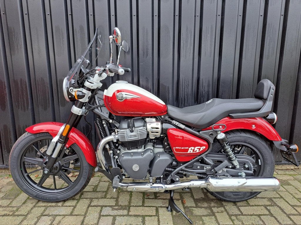 Royal Enfield Super Meteor 650 Tourer, Motoren, LED Verlichting, 648 cc, Chopper, Bedrijf