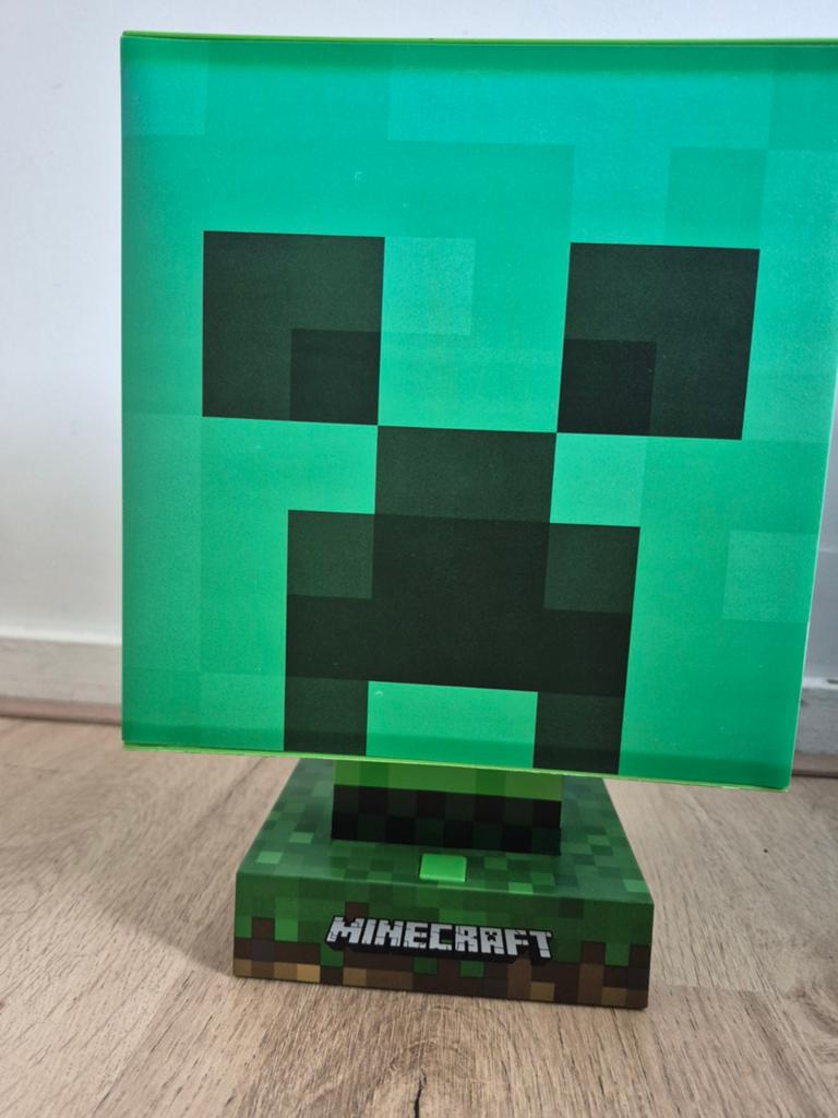 Minecraft lamp, Ophalen, Zo goed als nieuw, Kunststof