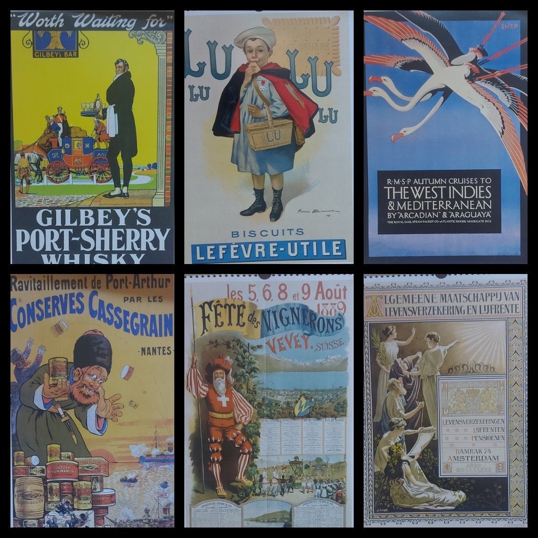 vintage kalender, Diversen, Ophalen