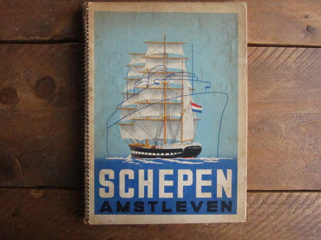 Amstleven Schepen Boek 1939 - prachtige afbeeldingen, Ophalen of Verzenden, Gebruikt, Motorboot of Zeilboot, Boek of Tijdschrift