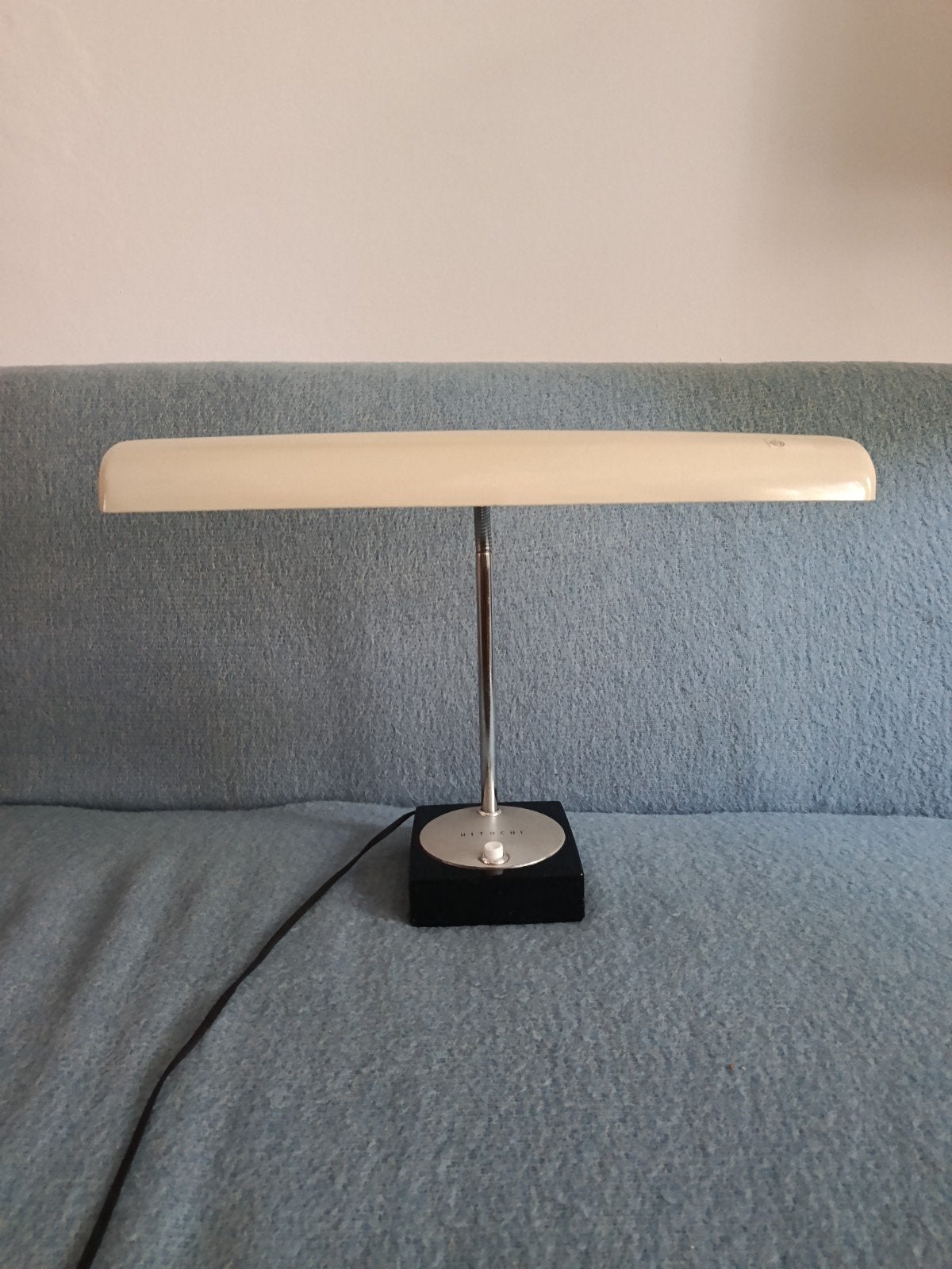 Space Age Vintage Hitachi Moonlight 506 Bureaulamp uit 1968, Ophalen of Verzenden