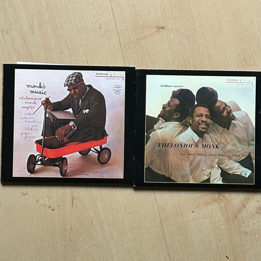 Thelonious Monk CD 2 x, Ophalen of Verzenden, Zo goed als nieuw, Minder dan 50 cm, Schilderij