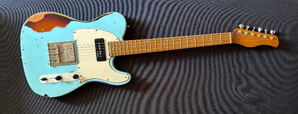 Mooie Telecaster (partscaster) met P90's en goede onderdelen, Muziek en Instrumenten, Snaarinstrumenten | Gitaren | Elektrisch