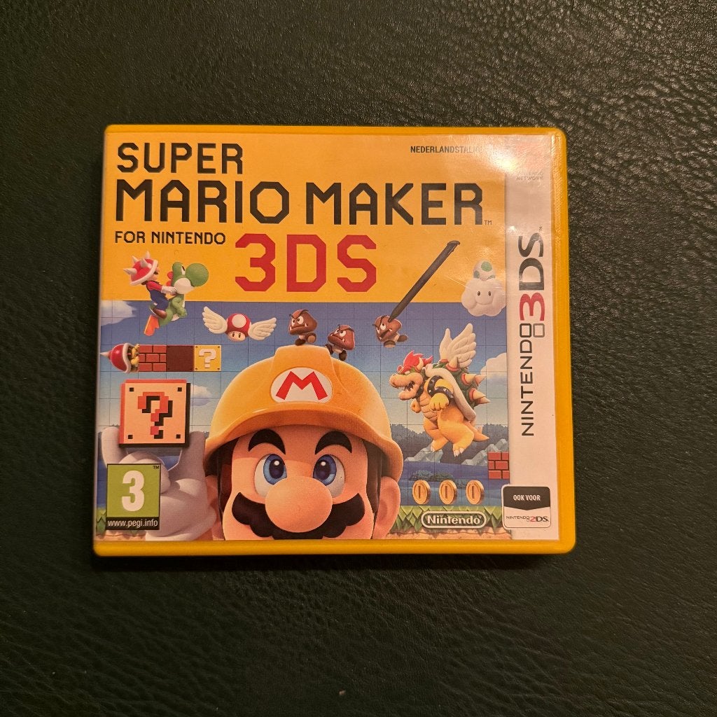 Te koop aangeboden: Super Mario Maker voor de Nintendo 3DS, Spelcomputers en Games, 1 speler, Nieuw, Ophalen of Verzenden, Vanaf 3 jaar