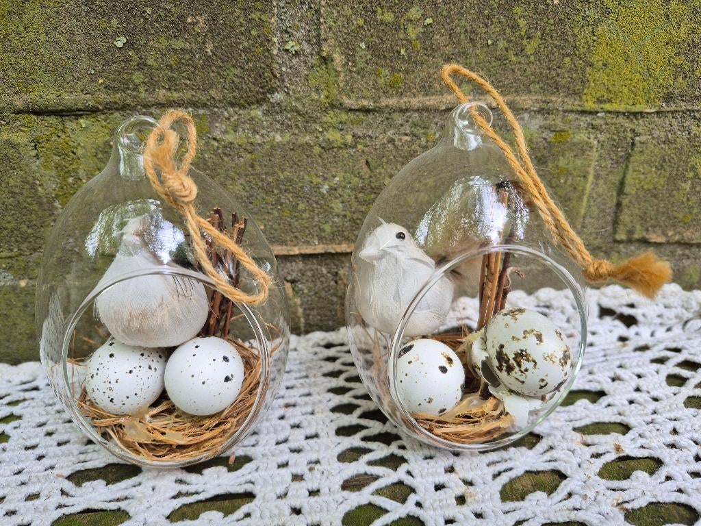 glazen hangers, Ophalen of Verzenden, Gebruikt
